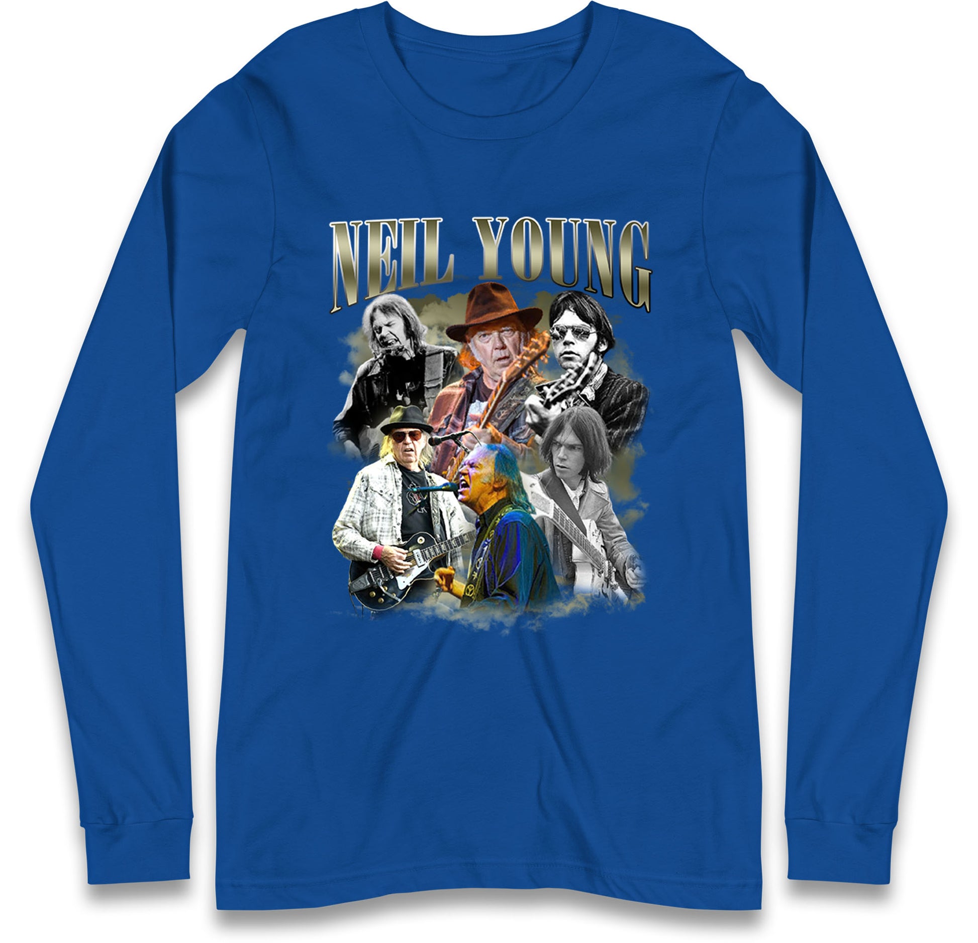 Neil Young Long Sleeve T Shirt