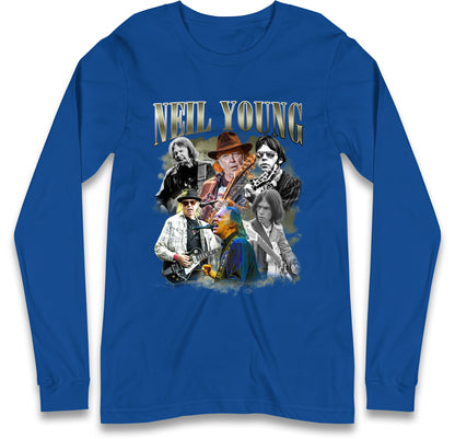 Neil Young Long Sleeve T Shirt