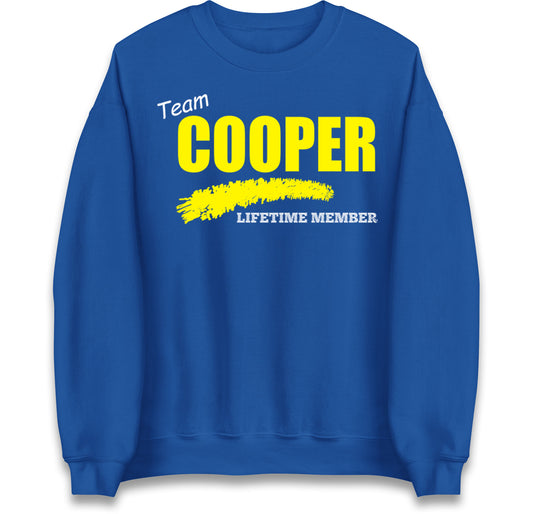 Team Cooper Lifetime Member kids Jumper