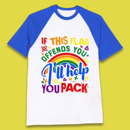 If This Flag Offends You Baseball T-Shirt