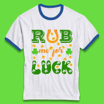 Rub Me For Luck Ringer T-Shirt