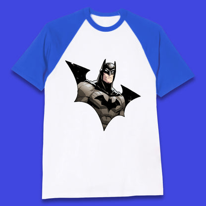 Batman Superhero DC Comics Batman Comic Book Fictional Character Baseball T Shirt