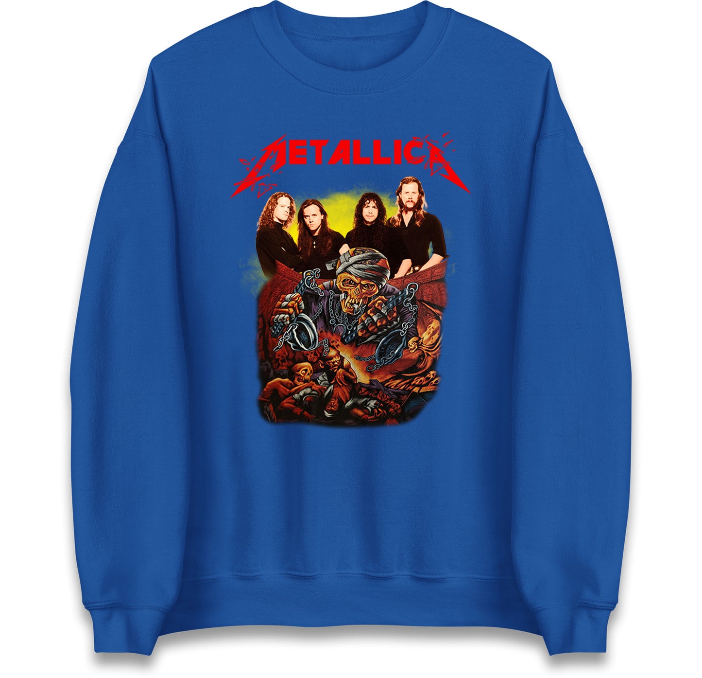 Metallica Skelington Jumper