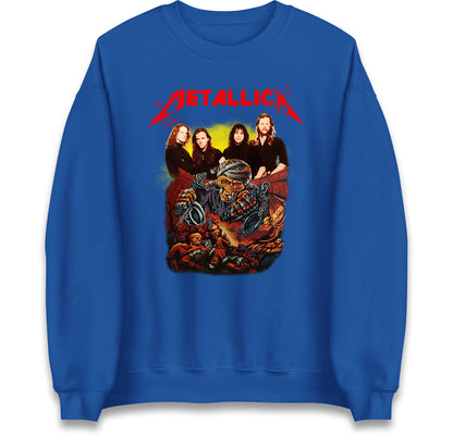 Metallica Skelington Jumper