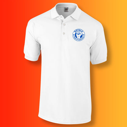 Royals Polo Shirt with The Pride of Berkshire Design White