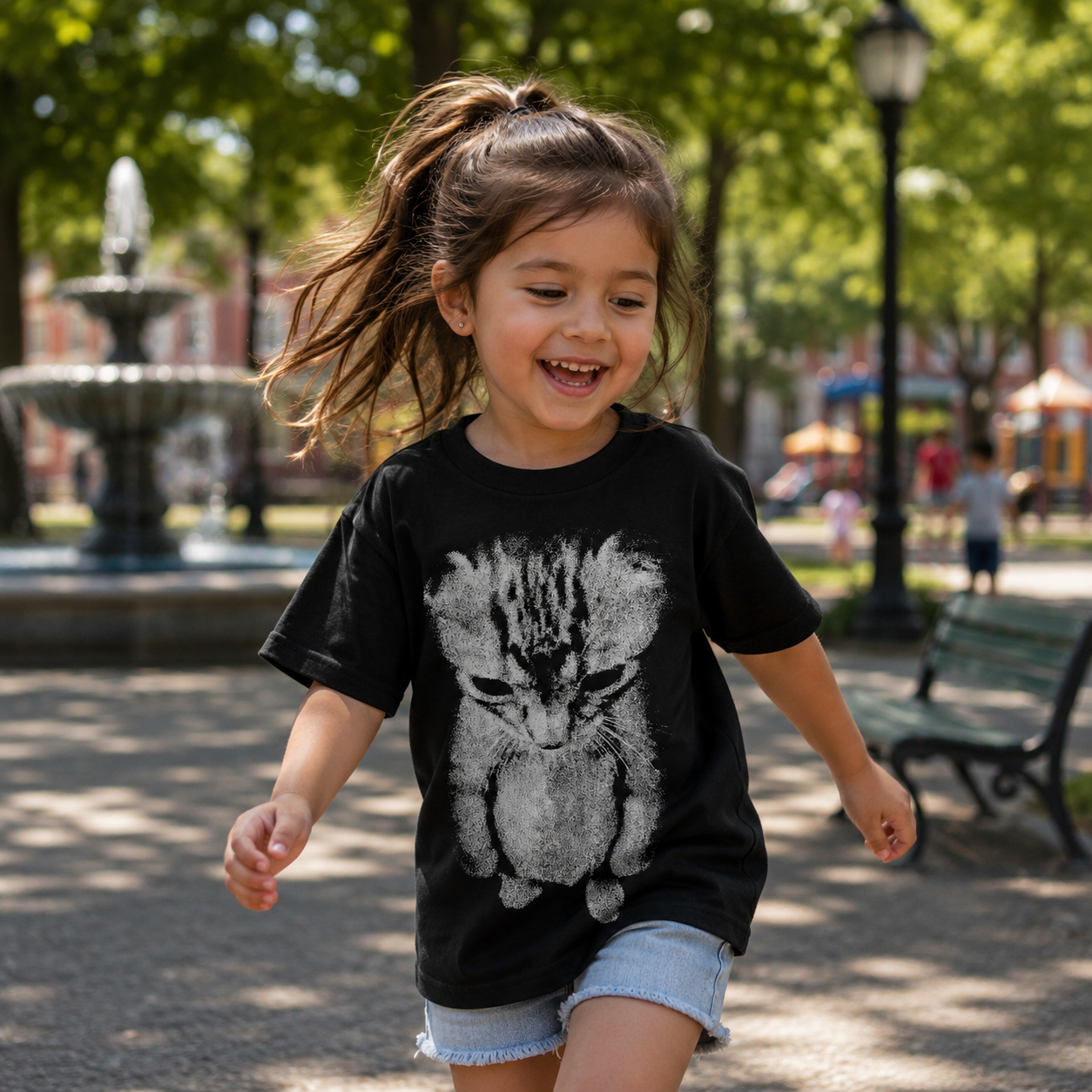 Sad Kitten Meme Standing Cat T Shirt