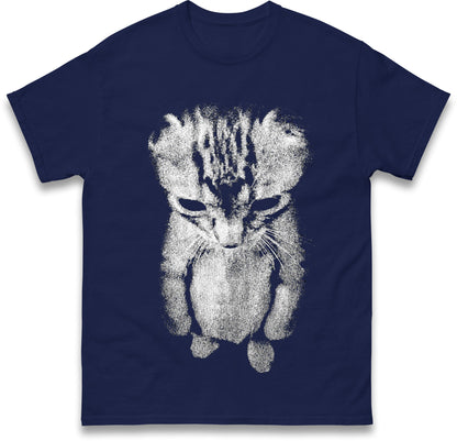 Sad Kitten Meme Standing Cat T Shirt