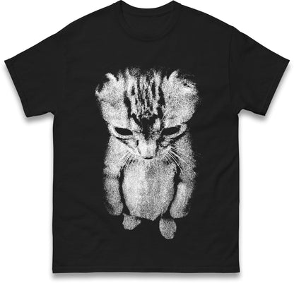 Sad Kitten Meme Standing Cat T Shirt