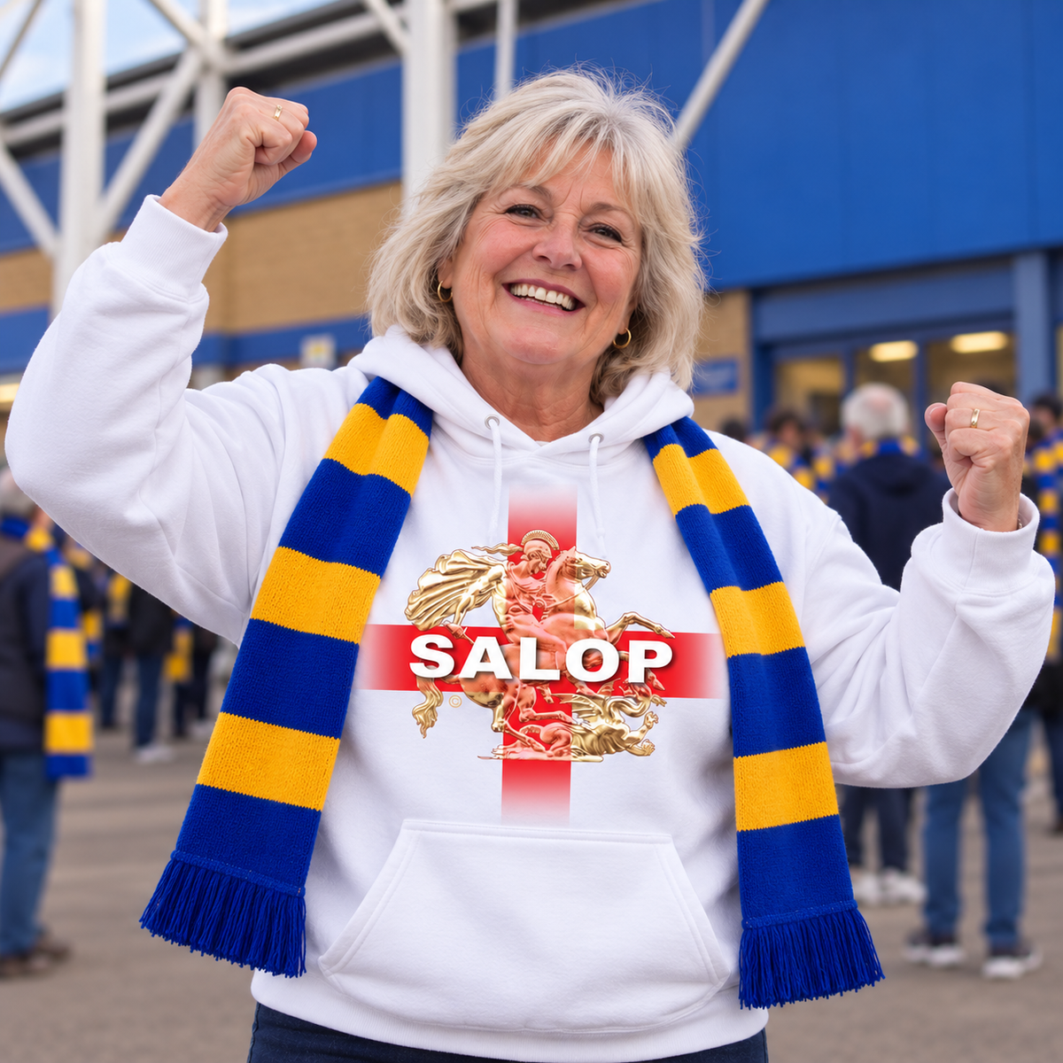 Shrewsbury Town England Football Hoodie
