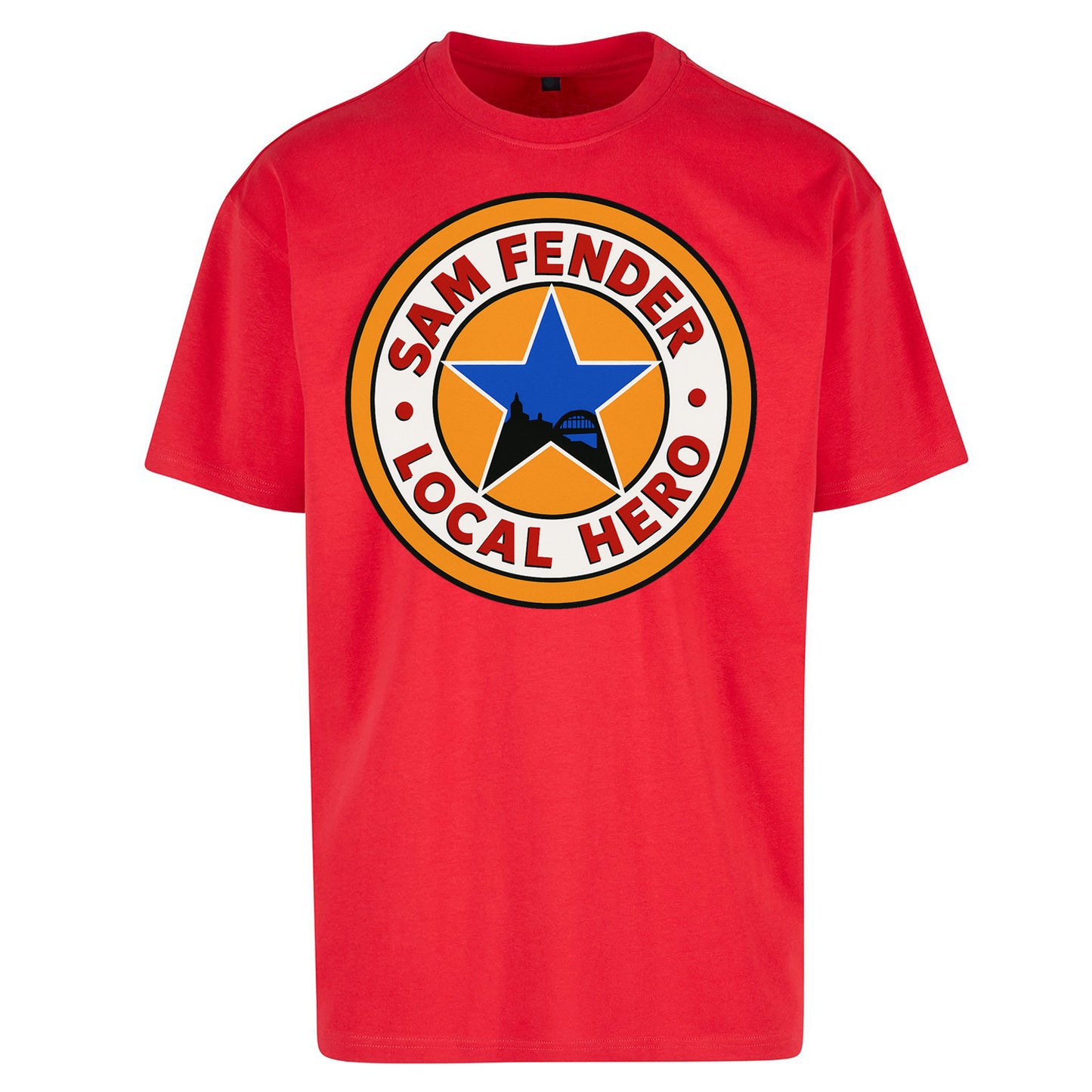 Sam Fender Local Hero Heavy Oversized T Shirt