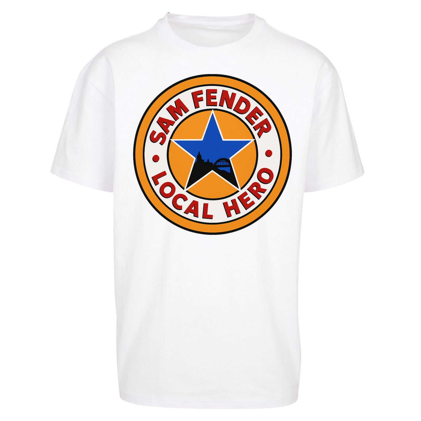 Sam Fender Local Hero Heavy Oversized T Shirt