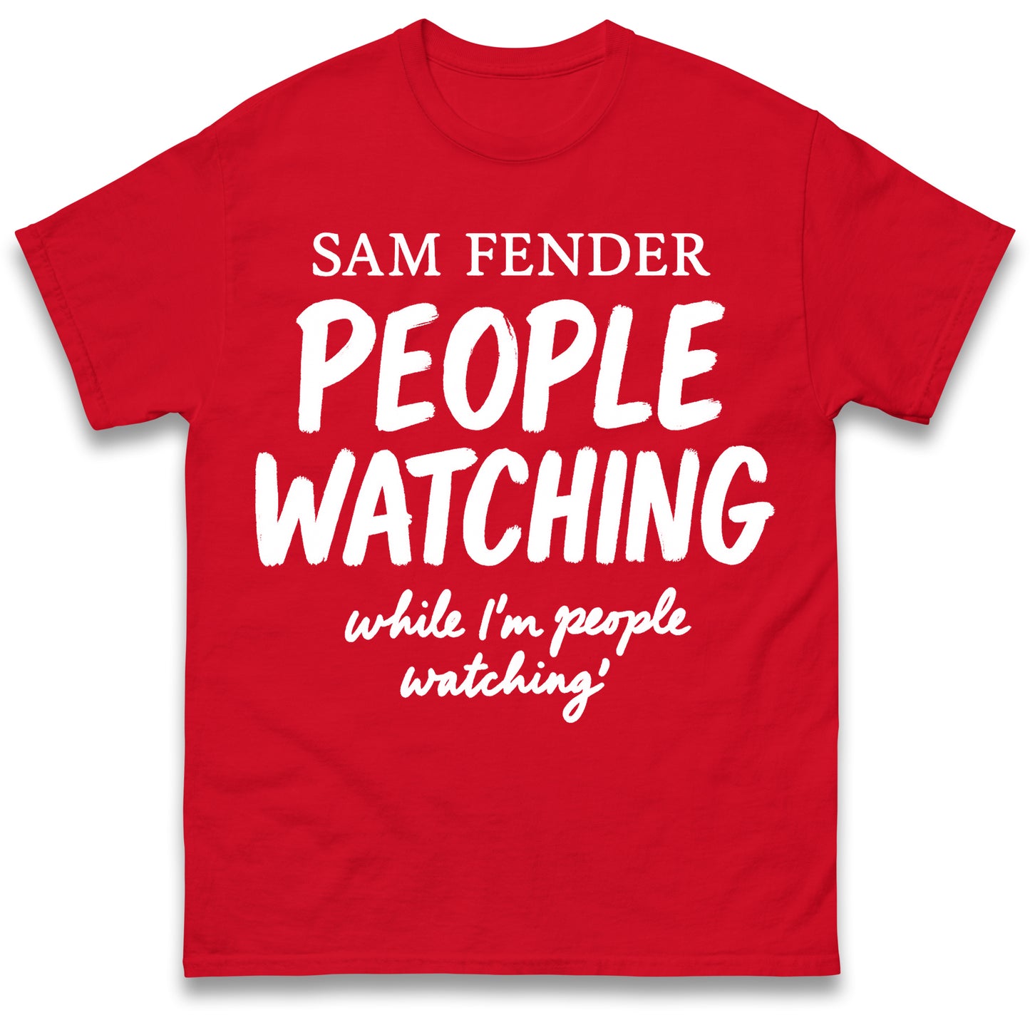 Sam Fender People Watching T Shirt