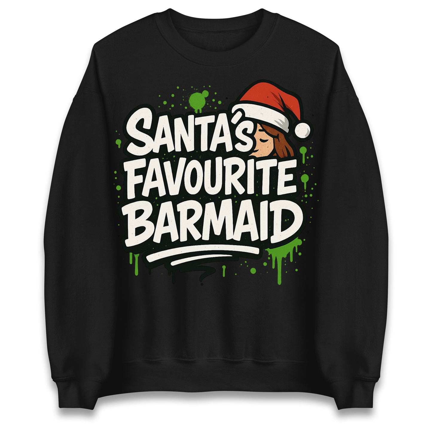 Barmaid Christmas Jumper