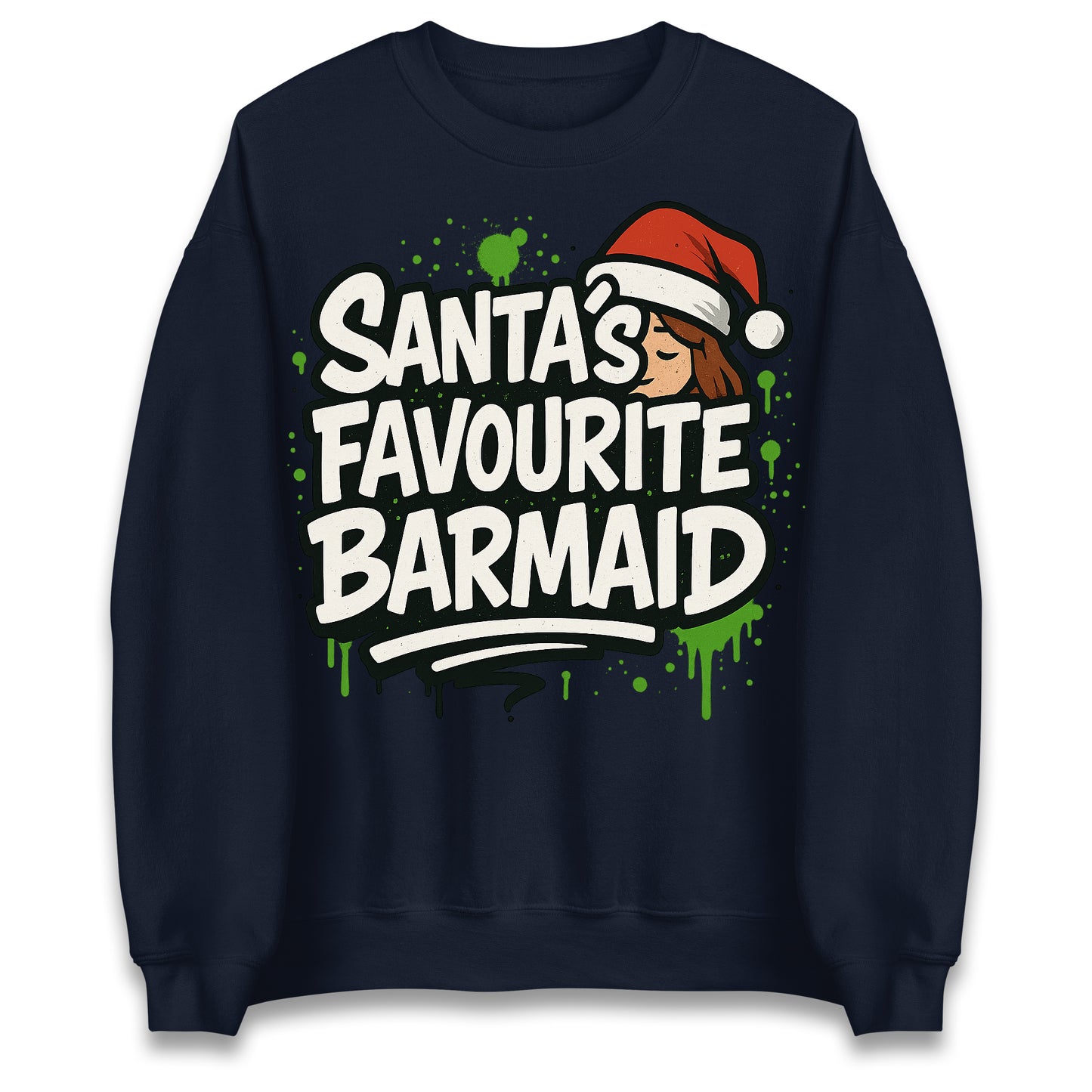 Barmaid Christmas Jumper