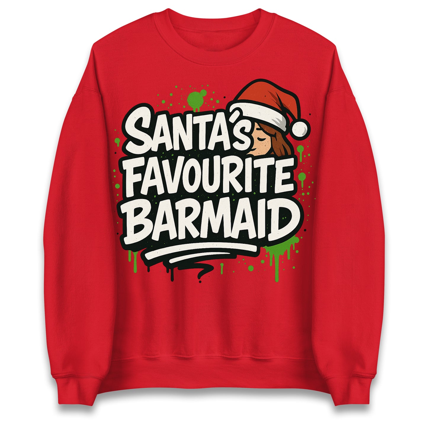 Barmaid Christmas Jumper