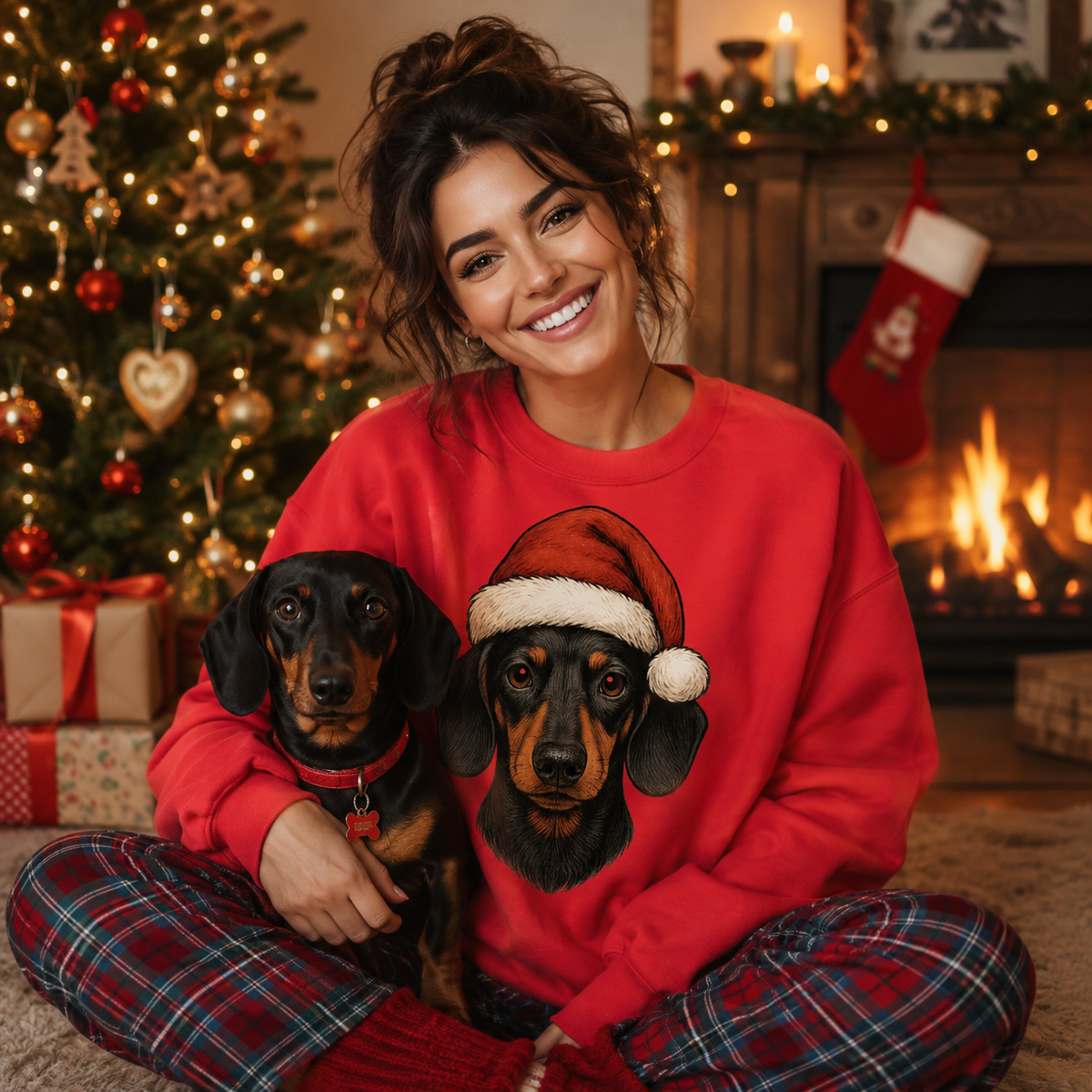 Sausage Dog Christmas Jumper