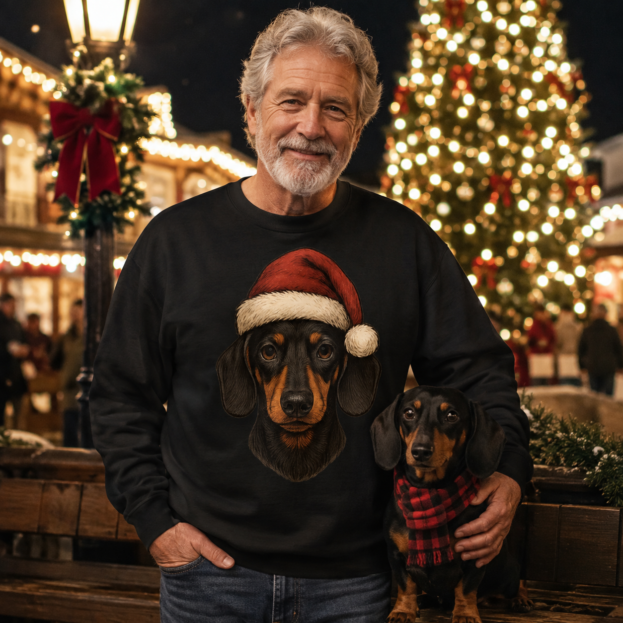 Sausage Dog Christmas Jumper