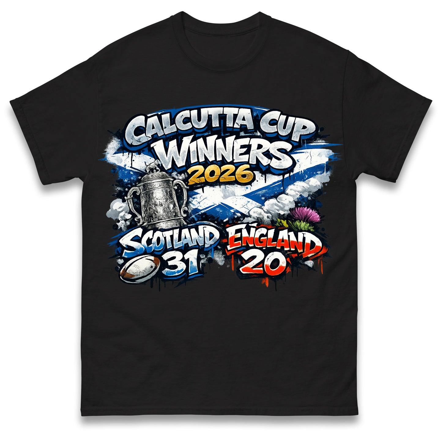 Scotland Calcutta Cup Winners 2026 T Shirt