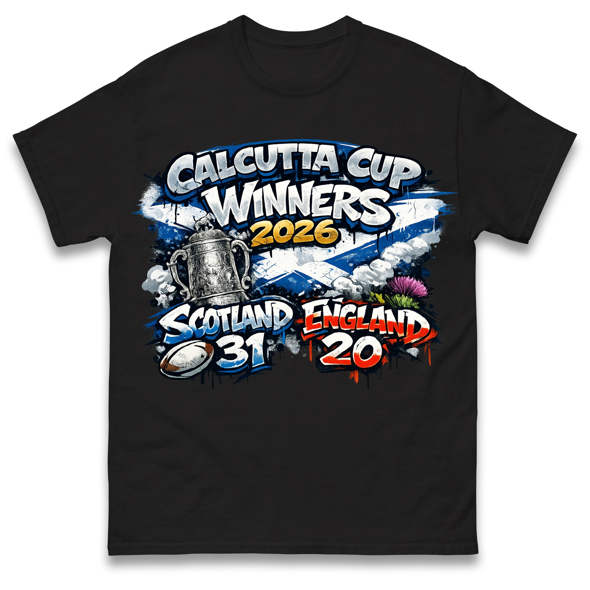 Scotland Calcutta Cup Winners 2026 T Shirt