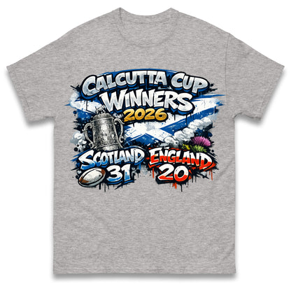 Scotland Calcutta Cup Winners 2026 T Shirt