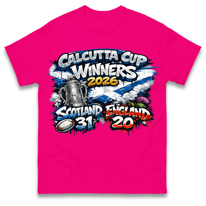 Scotland Calcutta Cup Winners 2026 T Shirt