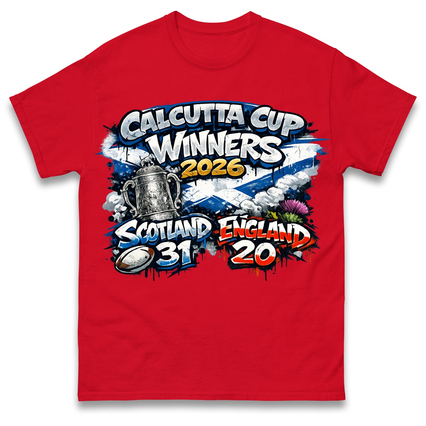 Scotland Calcutta Cup Winners 2026 T Shirt