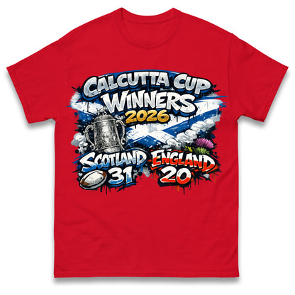 Scotland Calcutta Cup Winners 2026 T Shirt