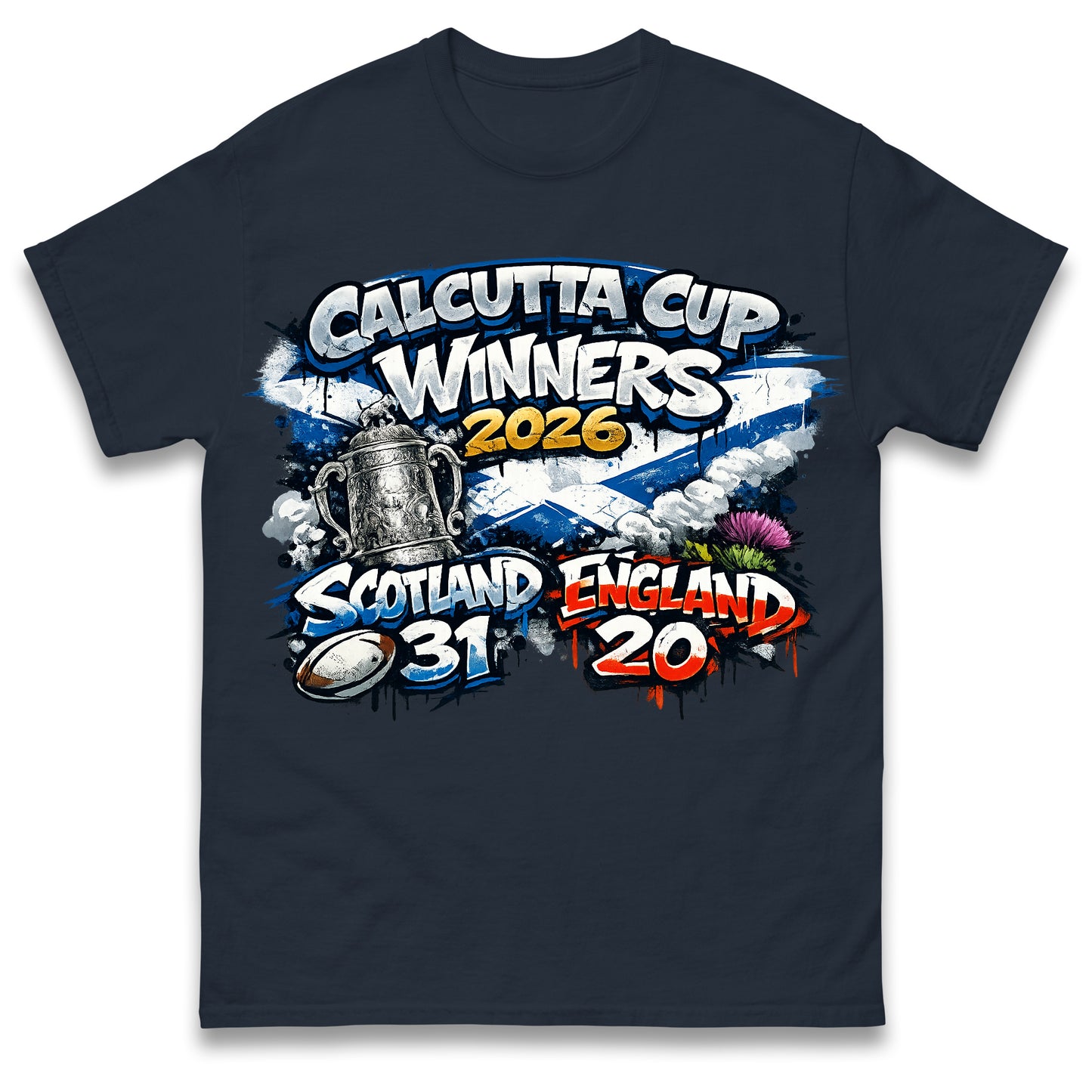 Scotland Calcutta Cup Winners 2026 T Shirt