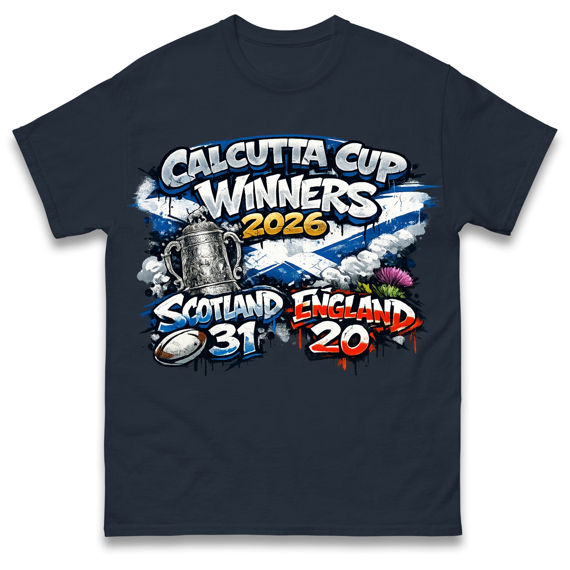Scotland Calcutta Cup Winners 2026 T Shirt