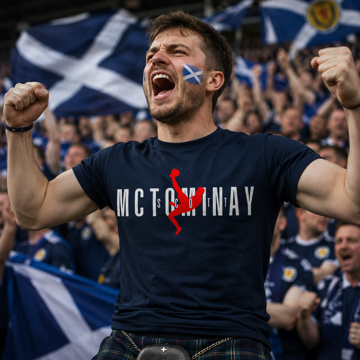 Scott McTominay Scotland Football Air Jordan T Shirt