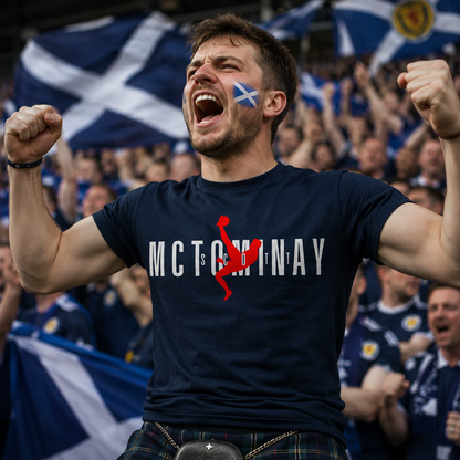 Scott McTominay Scotland Football Air Jordan T Shirt