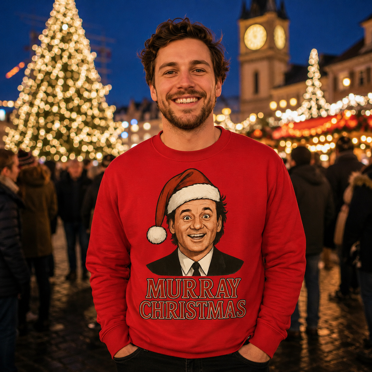 Scrooged Christmas Jumper