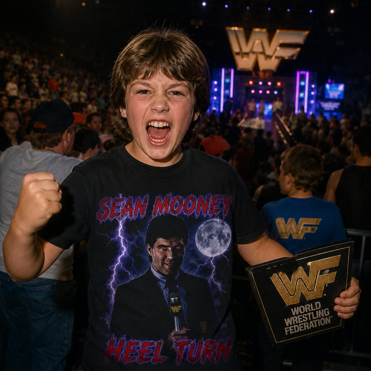 Sean Mooney WWF Wrestling T Shirt