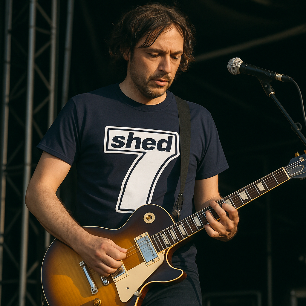 Shed Seven Band T Shirt