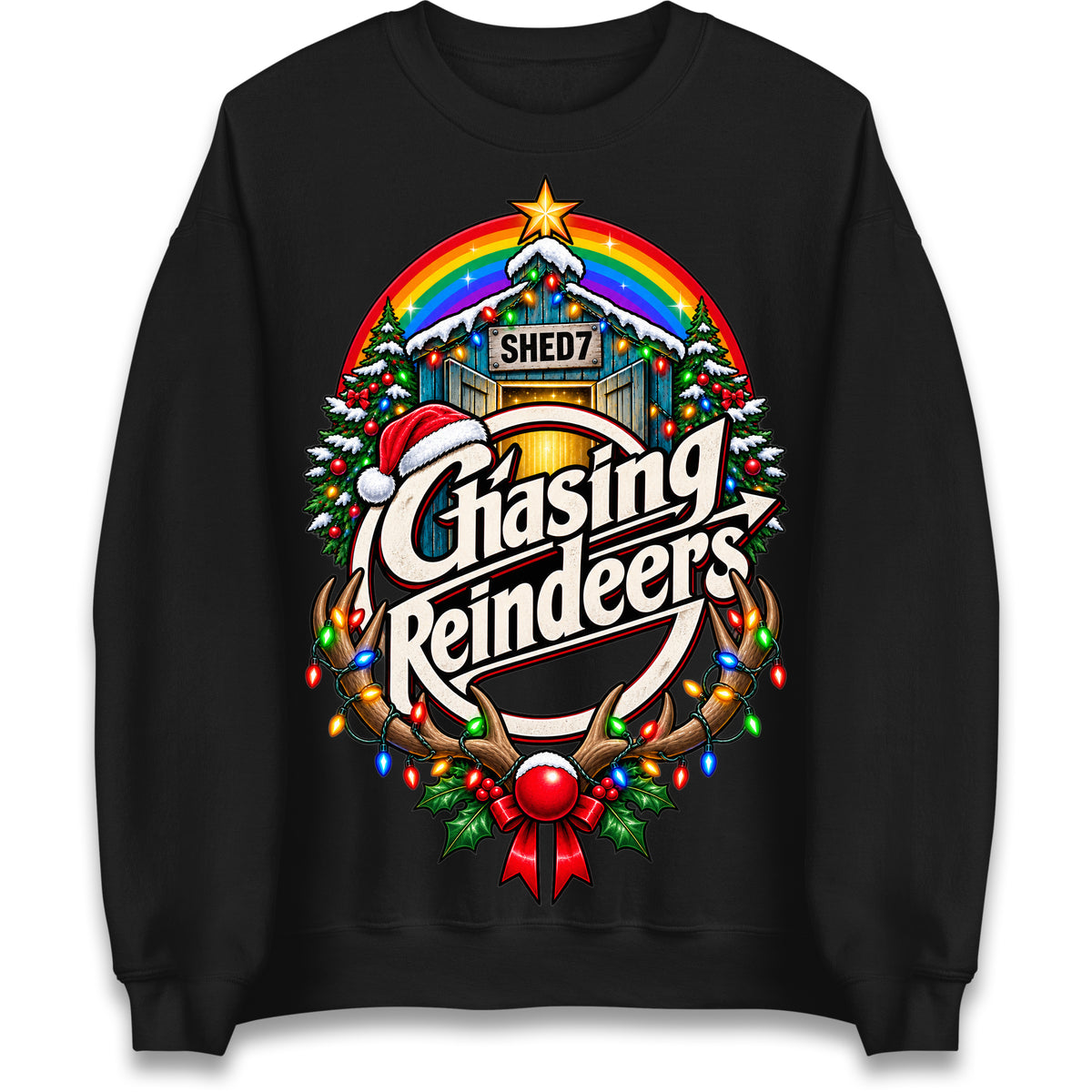 Shed Seven Christmas Jumper