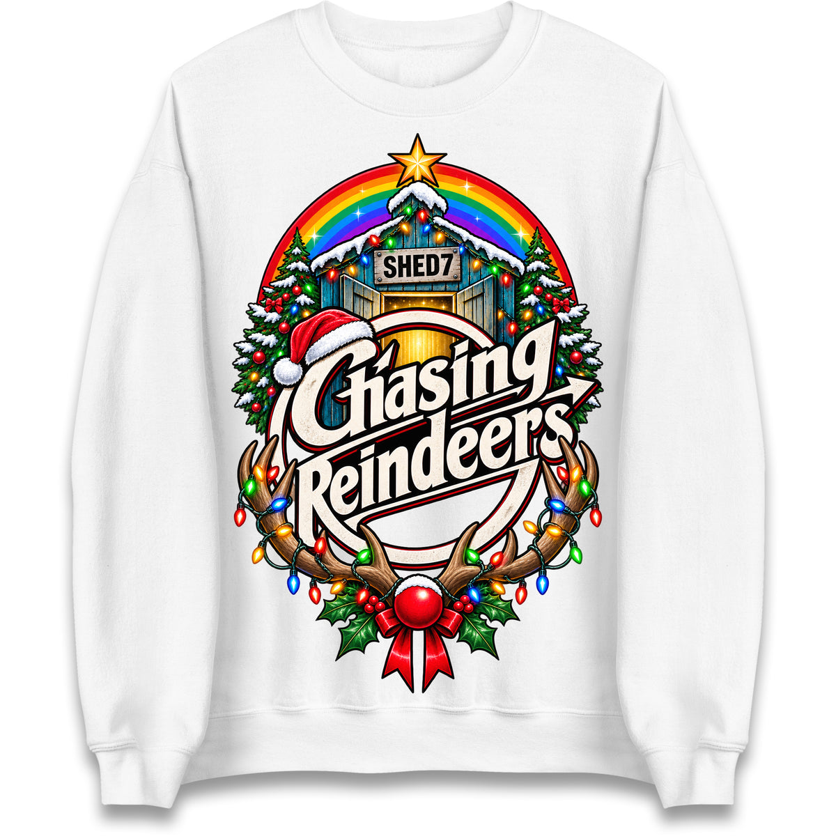 Shed Seven Christmas Jumper
