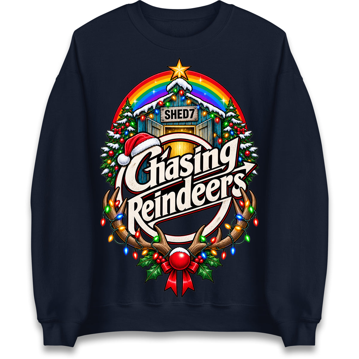 Shed Seven Christmas Jumper