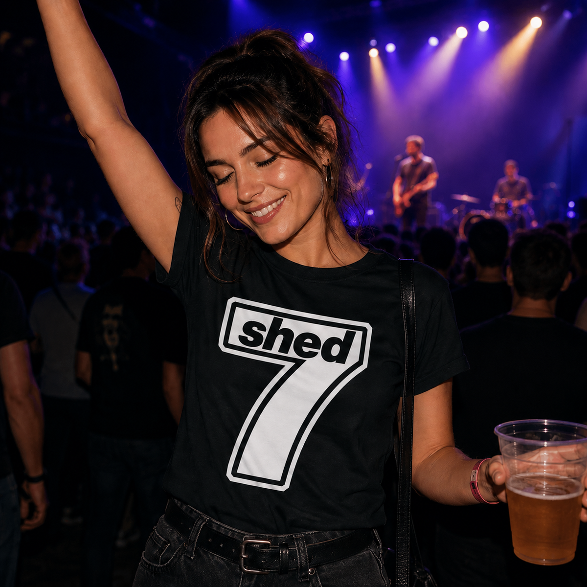Shed Seven Ladies T Shirt