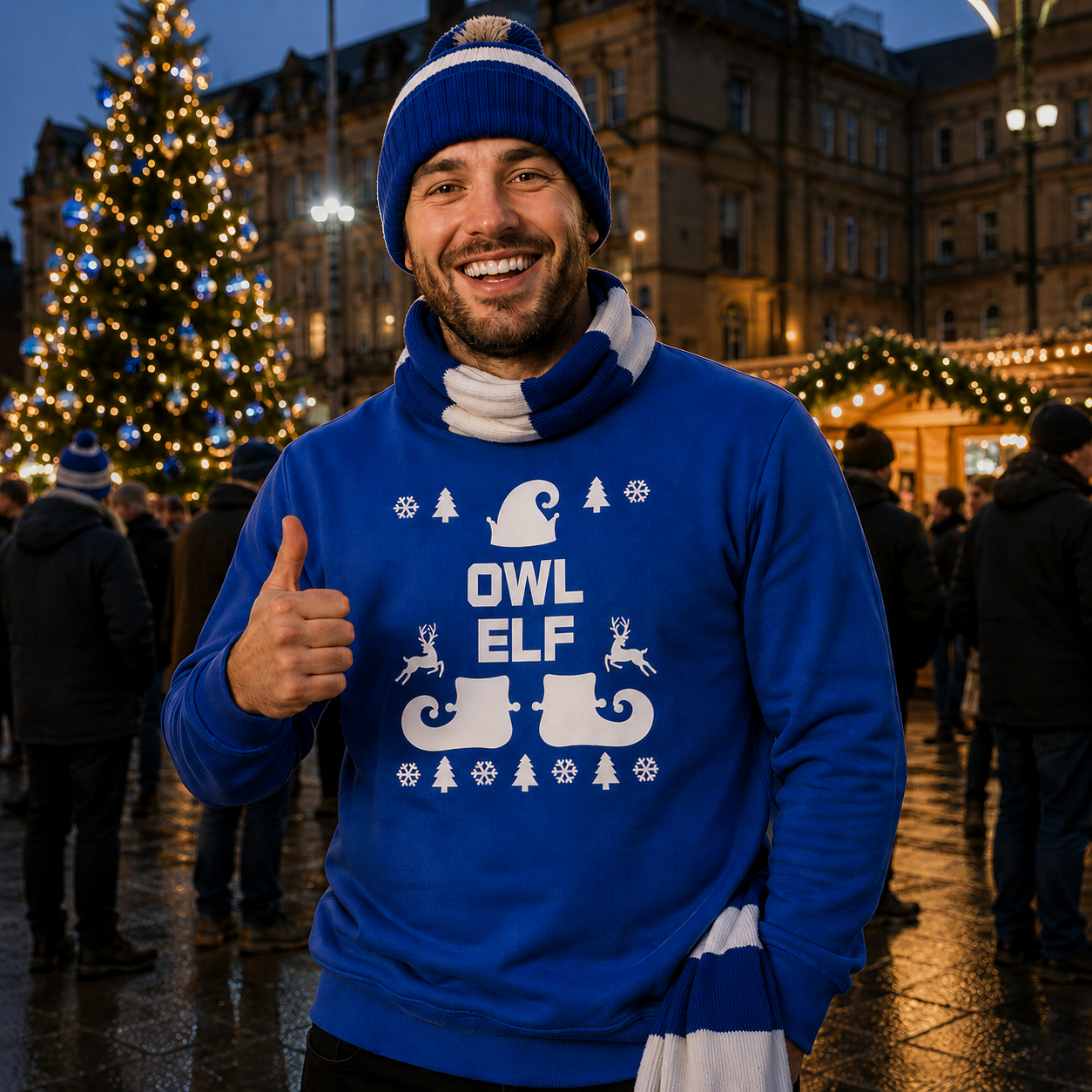 Sheffield Wednesday Christmas Jumper