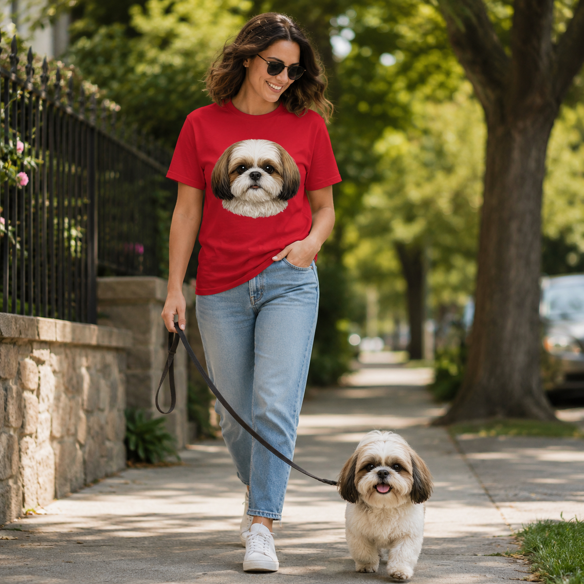 Shih Tzu Face T Shirt