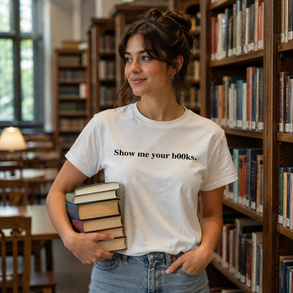 Show Me Your Books T Shirt