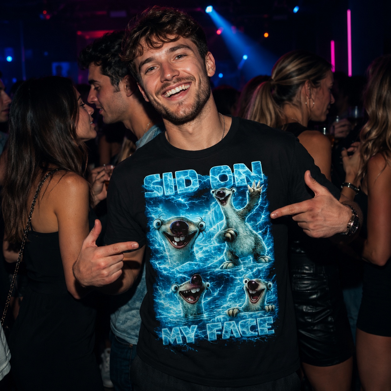 Sid on My Face Meme T Shirt