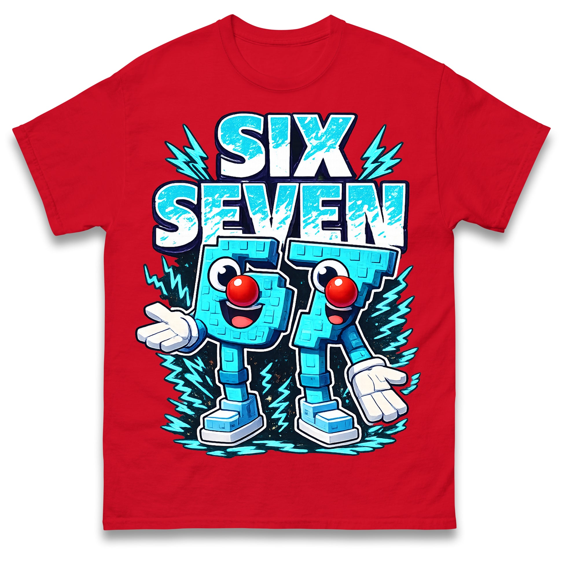 Six Seven Red Nose Day T Shirt