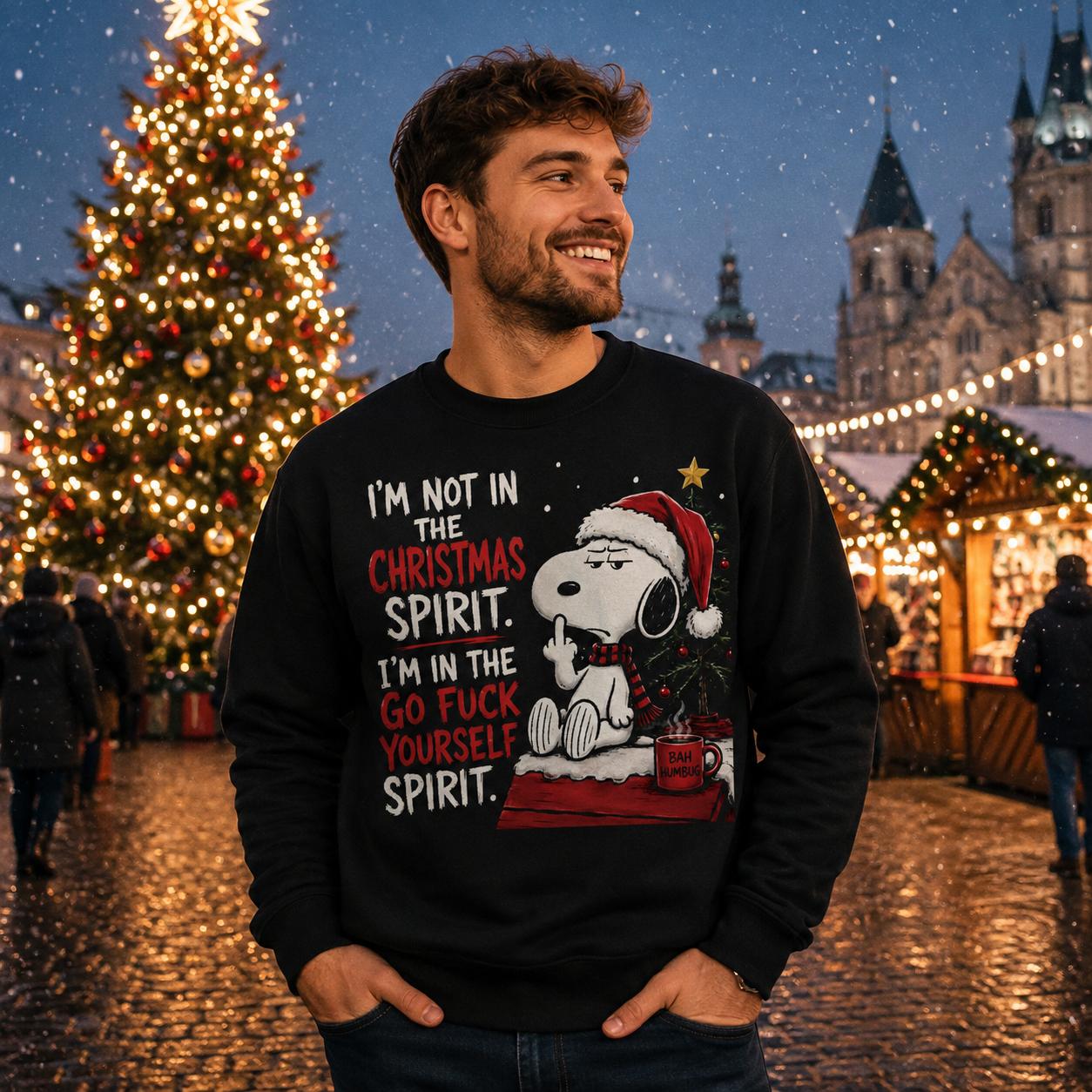 Snoopy Christmas Jumper