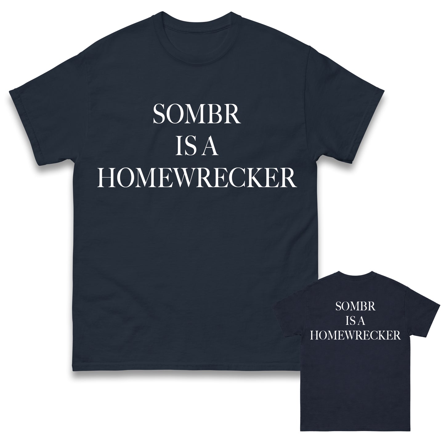 Sombr is a Homewrecker BRIT Awards Protestor T Shirt