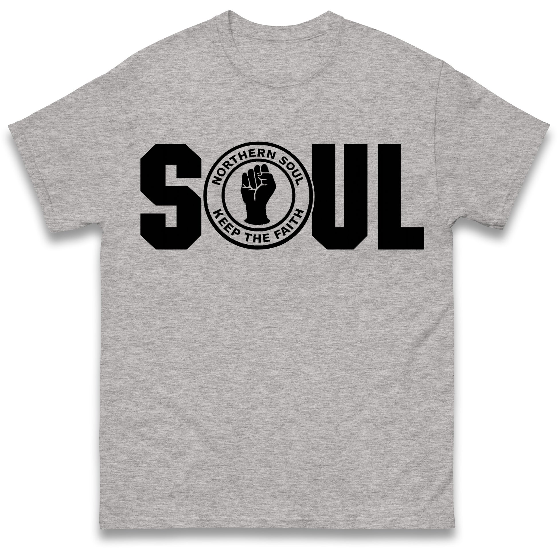 Northern Soul Keep The Faith Logo T Shirt
