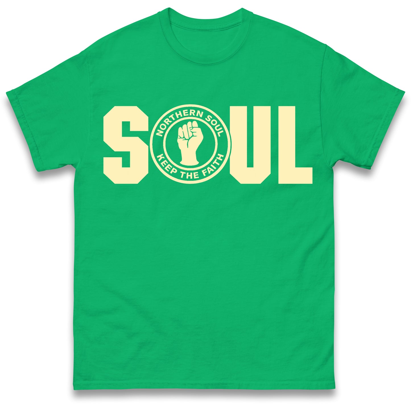 Northern Soul Keep The Faith Logo T Shirt