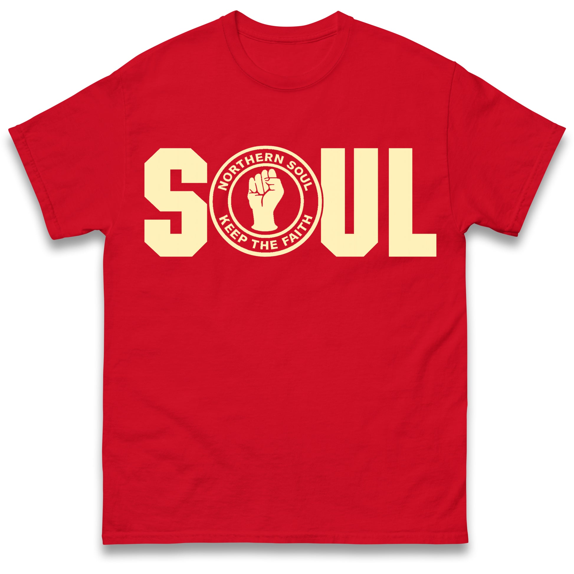 Northern Soul Keep The Faith Logo T Shirt
