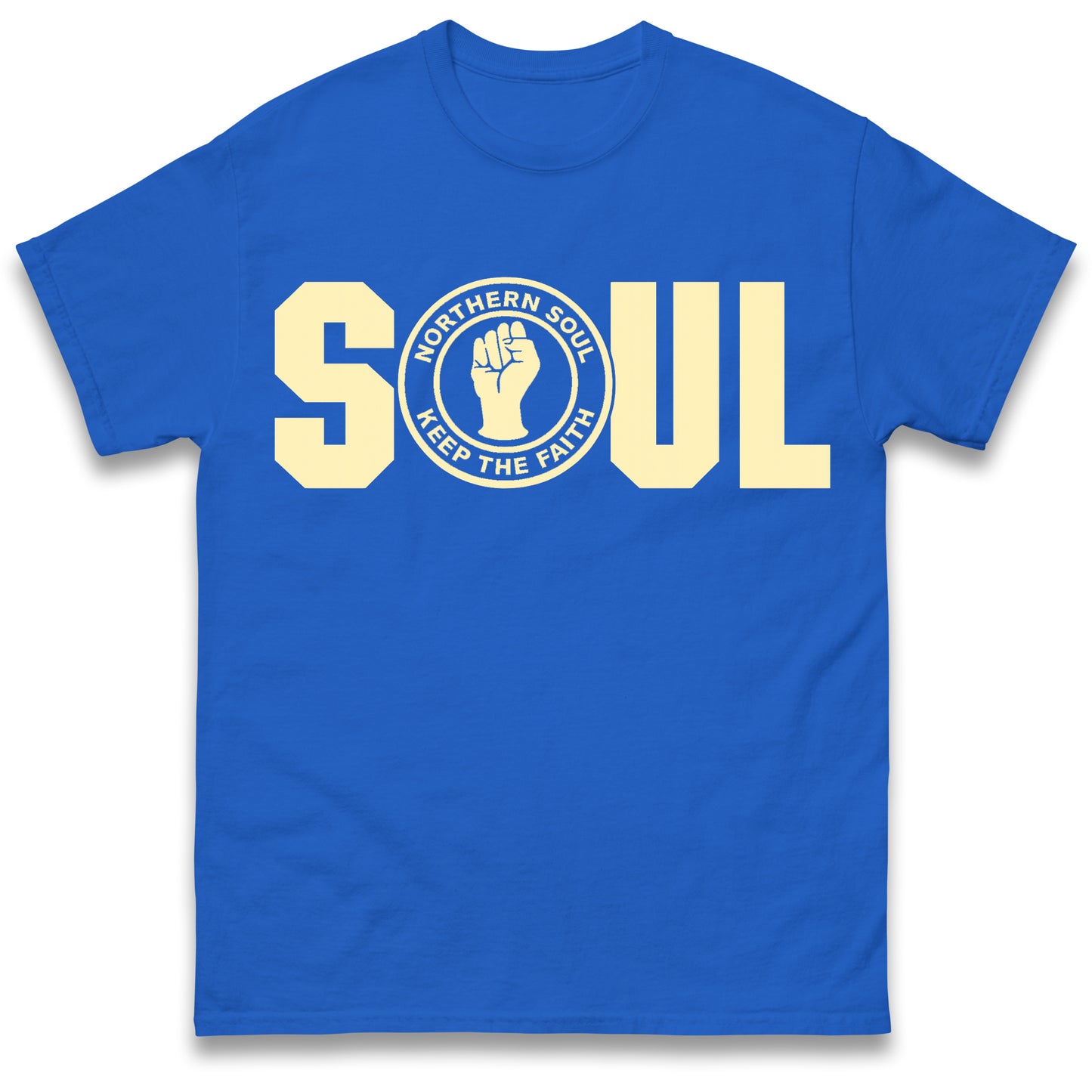 Northern Soul Keep The Faith Logo T Shirt