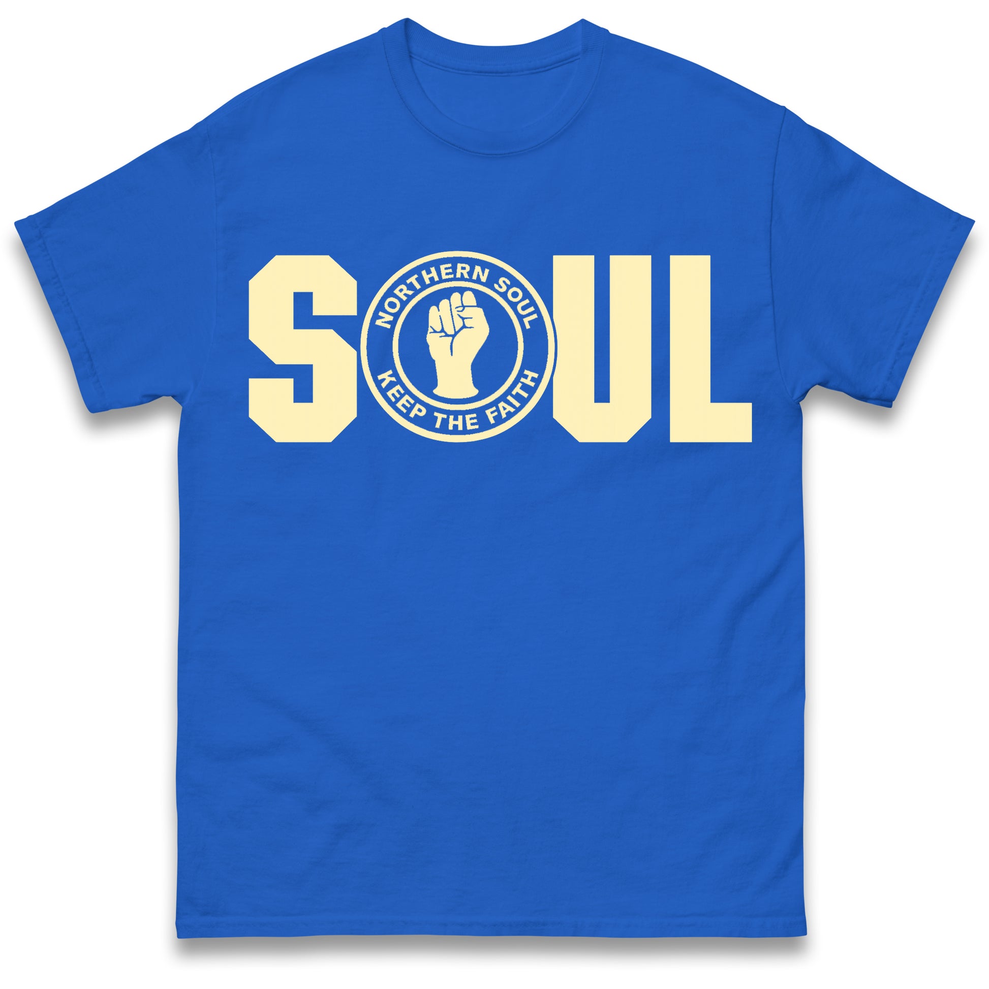 Northern Soul Keep The Faith Logo T Shirt